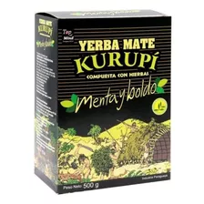 Erva Mate Kurupi Para Tereré Menta E Boldo Caixa 500g