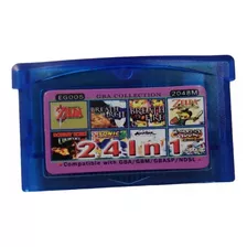 Multijuegos 24 En 1 Gameboy Advance Gba Zelda Donkey Sonic