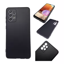 Capa Capinha Aveludada Para Galaxy A32 4g + Pelíc Cerâmica 