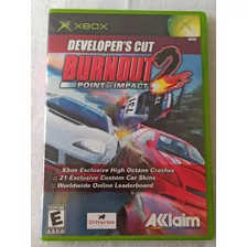 Burnout 2 Point Of Impact Xbox Original Usado