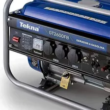 Gerador À Gasolina 2,5 Kva 4 Tempos Bivolt Gt2600fb Tekna