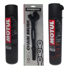 Kit Para Cadena Motul C1 + Motul C3 + Cepillo Para Cadenas