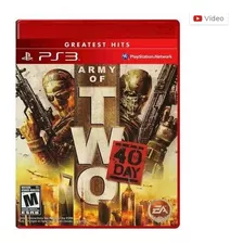 Army Of Two The 40th Day Seminovo Ps3