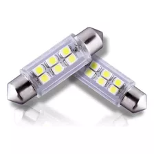 Par Lâmpada Led Innova C5w Branco Frio 6000k Lumens 12v