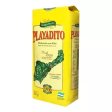 4 Yerba Mate Playadito Tradicional 1 Kg - Vinoelvino