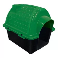 Casinha Pet N3 Iglu Porte Médio/grande Cães Furacaopet Cor Verde