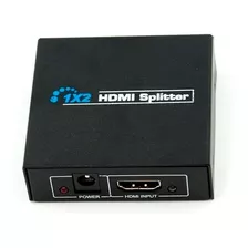 Splitter Amplificador De 2 Salidas Hdmi, Soporta 3d Dinon