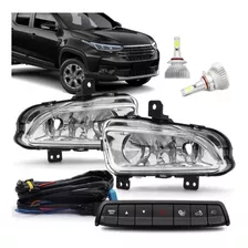 Kit Farol Milha Strada 2022 2023 Botão Original + Super Led