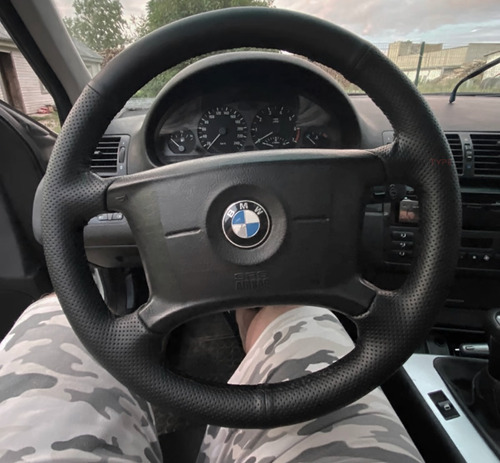 Funda Cubre Volante Bmw Serie 3 5 7 8 X3 X5 1995-2003 Piel  Foto 2