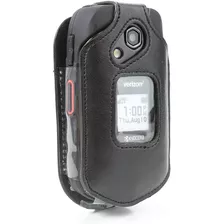 Funda De Cuero Para Kyocera Duraxv Lte E4610 (verizon) Clip