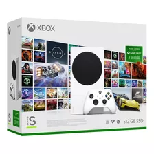 Microsoft Xbox Series S 512gb + 3 Meses De Game Pass Ultimate Novo Lacrado Colm Nota Fiscal E Garantia