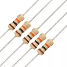 Resistencia De Carbón 1/4w 10 Unidades Resistor