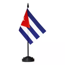 Bandera De Escritorio Anley 30 Cm De Altura - Cuba