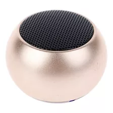 Alto-falante Altomex Al-3031 Portátil Com Bluetooth Dourado 