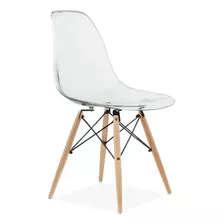 Cadeira Dar Eiffel Eames Transparente