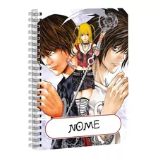 Caderno Pequeno Personalizado Death Note - Com Seu Nome