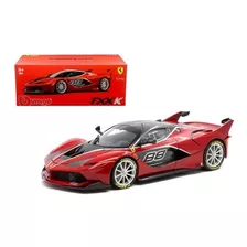 Carro De Juguete Ferrari Color Rojo A Escala 1:18