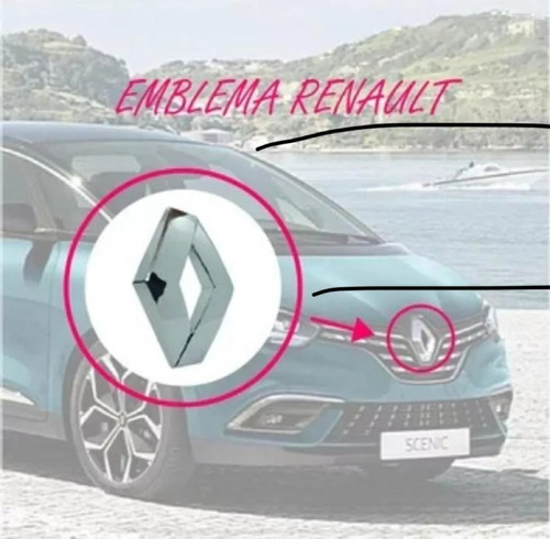 Emblema Persiana Renault Scenic  Foto 3