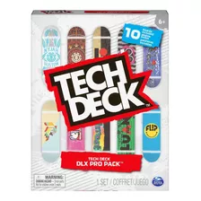Tech Deck Dlx Pro 10-pack Fingerboards