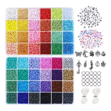 Kit De Cuentas De Pulsera De 0.118 In Hacer Joyas, 350...