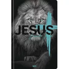 Bíblia Jovem | Nvi | Leão Judá | Palavras De Jesus Em Vermelho | Capa Dura