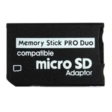 Adaptador Micro Sd Para Psp Portatil Memory Stick Pro Duo