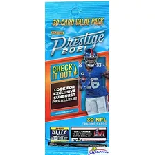 Pacote Enorme Ju Exclusivo De Futebol Da Panini Prestige Nfl