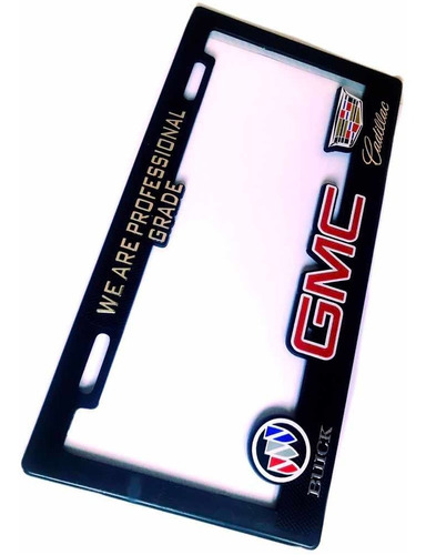 Par (2) Portaplacas Buick Gmc  Cadillac Foto 2