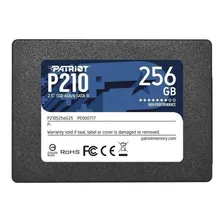 Disco Solido Ssd Patriot P210 256gb Sata 500mb/s