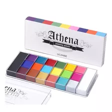 Ucanbe Athena - Estuche De Pintura Facial Y Corporal Al Óleo