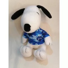 Peluche Original Snoopy Militar Azul Peanuts Metlife 17cm...