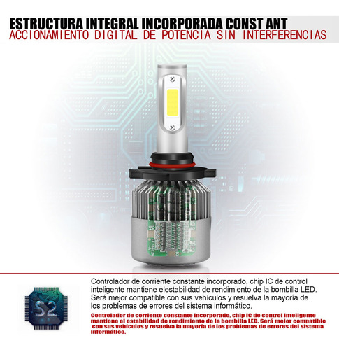 Faro Led H7 6000k Para Volvo V60 S60 De 2010 En Adelante Foto 7