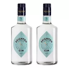 Gin Brighton London Dry 700ml X2 Unidades - Ayres Cuyanos 