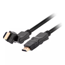 Cable Hdmi 1.4 Hd 3d 4k 60fps 1.8m Giro Pivote Xtech Xtc-606