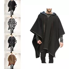 Poncho Tipo Murciélago Para Hombre