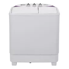 Máquina De Lavar Semi-automática Praxis Twin Tub Inverter Branca 4.1kg 127 v