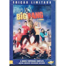 Dvd Triplo Big Bang A Teoria A Quinta Temporada - Dublada