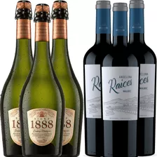 Sidra Saenz Briones 1888 X3 + Vino Andeluna Raices Malbec X3