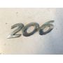 Emblema Trasero Peugeot Peugeot 206 04