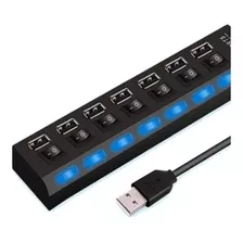 Super Hub Usb 3.0 Com 7 Portas 480mbps Ultra Rápido