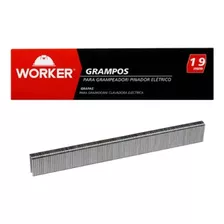 Grampo Para Grampeador Pinador Wbr 19mm Kit Com 10 Caixas