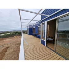 Casa Nueva Con Preciosa Vista Al Mar A 15 Min De Los Vilos