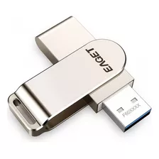 Pendrive Eaget F60 - Usb 3.2 - 256gbs - 120mb/s - Promoção