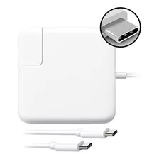 Cargador Macbook Pro 87w Usb-c + Cable C