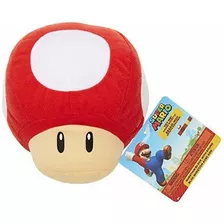 Mundo De Nintendo Super Mario Seta Con Sonido Figura De Felp Color Mushroom