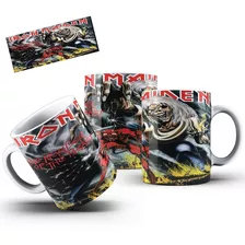 Caneca Porcelana Iron Maiden The Number Of The Beast 1 Unid 