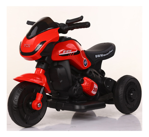 Moto Infantil Recargable 6v Con Luces Y Sonido 3 Ruedas Citykids Ckout007