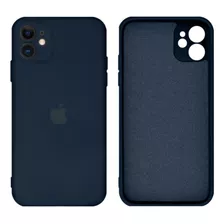 Capa Case Capinha Compatível P/ iPhone 11 Silicone Aveludada