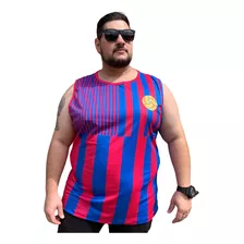 Camisa Uv Regata Masculina Plus Size El Balon Culé 1 Dry Fit