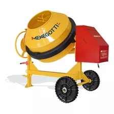 Betoneira 400l Rental C/motor 2cv 110/220v Roda Ma Menegotti